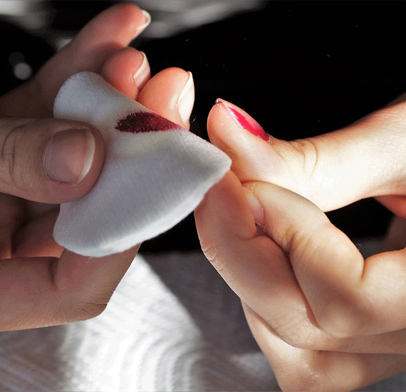 is acetone nail polish remover bad for you