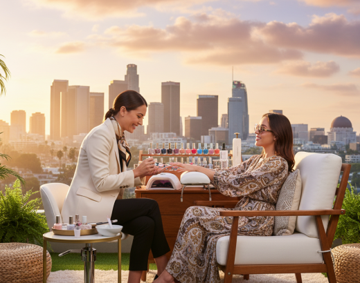 Los Angeles, CA On-Demand Nail Care Services